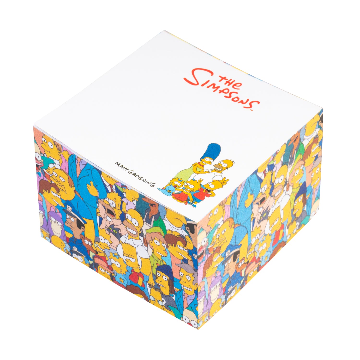 Blocchetti Adesivi The Simpson Formato 75 x 75 mm